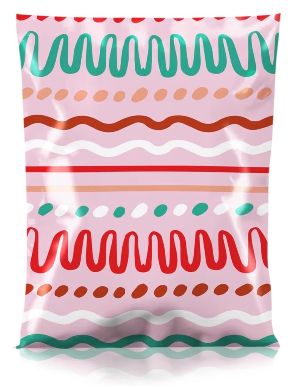 Colorful Abstract 14.5 x 19 Polymailers - Set of 20